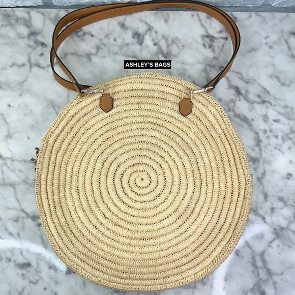 Kate Spade Sunkiss Cabana Straw Medium Tote - Picture 4 of 11